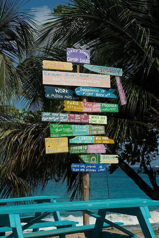 מלון Bequia Island Keegans Beachside מראה חיצוני תמונה